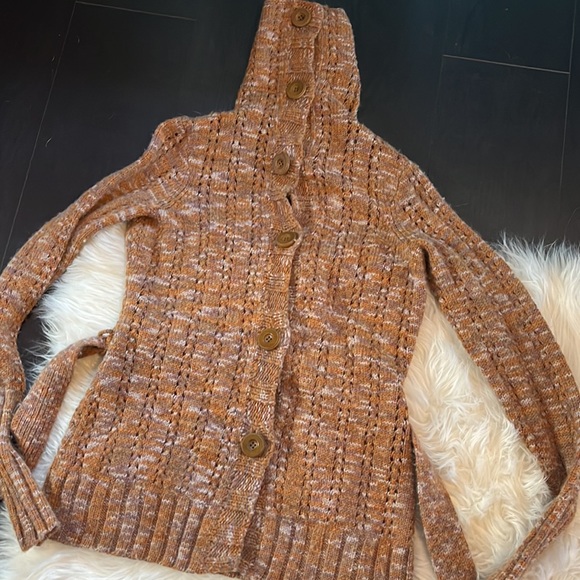 Lucky Brand Wooden Button Cardigan - Picture 7 of 10